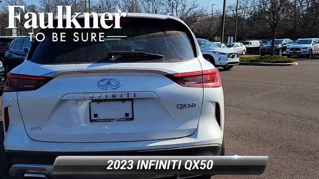 New 2023 INFINITI QX50 AUTOGRAPH, Willow Grove, PA PF110440