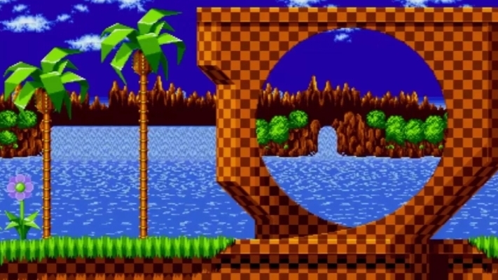 прохождение Sonic 1 часть 1 (зелёные холмы) за Соника