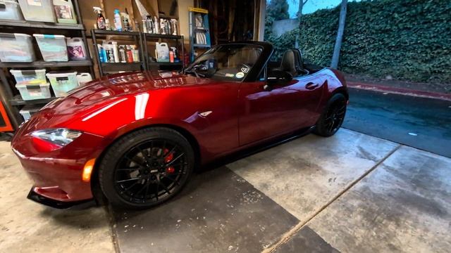 ND Miata after MX5Things DRL harness install (4k HDR)