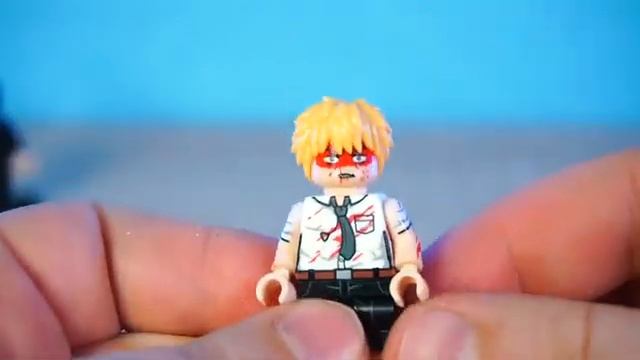 ЧЕЛОВЕК БЕНЗОПИЛА ЛЕГО МИНИФИГУРКИ CHAINSAW MAN LEGO MINIFIGURES