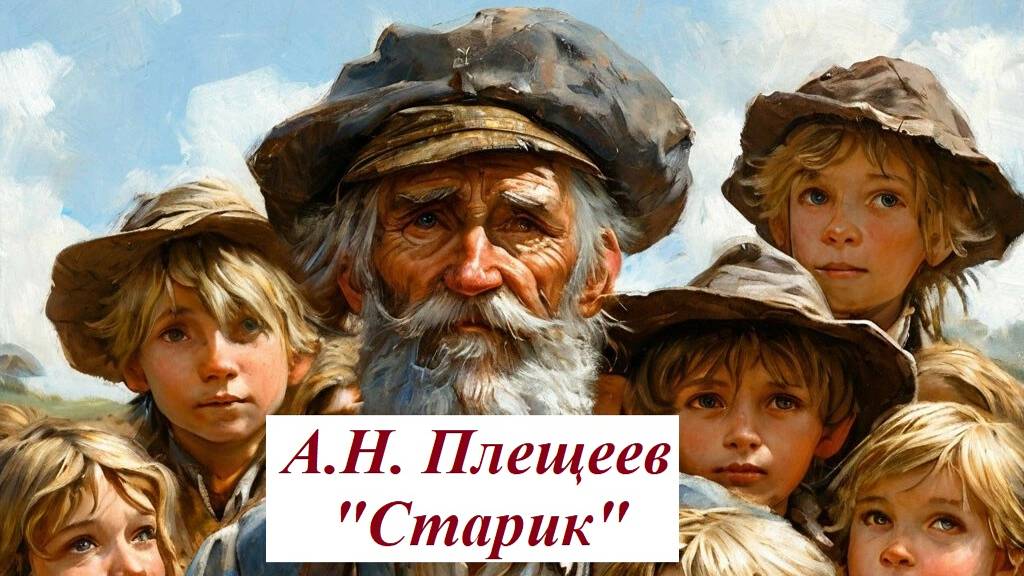 Аудиокнига. Стихотворение А.Н. Плещеев. "Старик". 1877 год