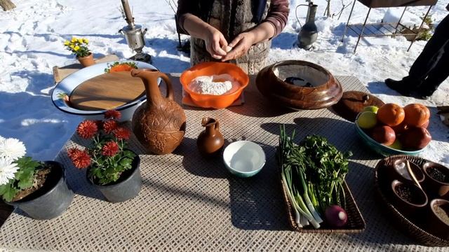 Kənd Həyatı. Жизнь в Горах. Шашлык из Индейки на Природе.