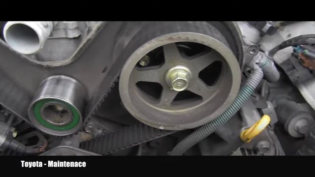 Toyota How To Inspect Timing Belt