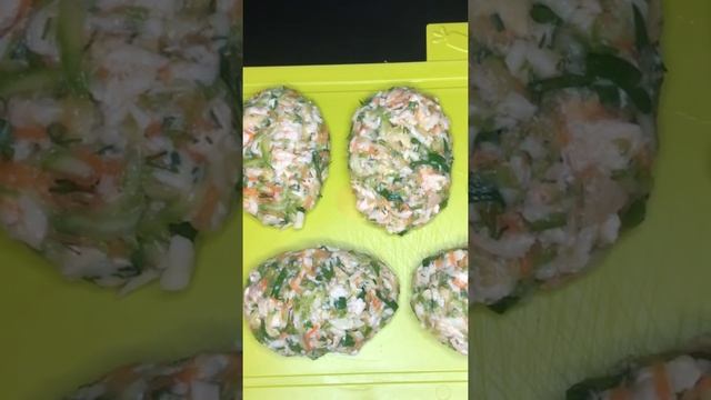 Куриные котлеты с сыром и кабачками. Сочные и нежные! Попробуйте эту вкуснятину !!!
