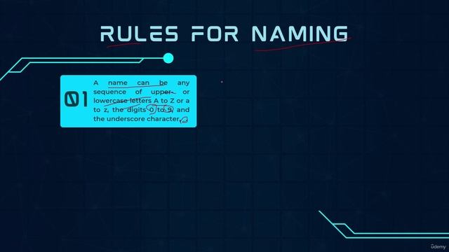 3 -Names and Keywords