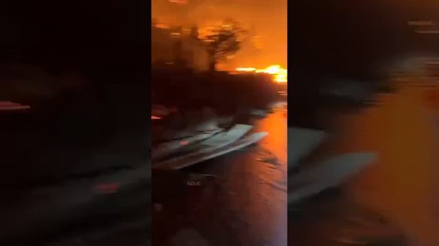 Пожары в Калифорнии