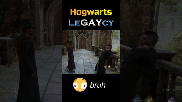 Hogwarts Legacy ADULT SCENE 😂 #hogwartslegacy  #hogwarts #shorts