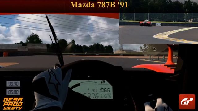 Les voitures d'exception dans GTS, la Mazda 787B 1991