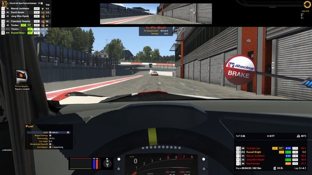 Eau Rouge - Week 10 - Touring Car Challenge - Spa