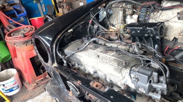 Classic mini engine swap . Toyota 4E-FTE .. PART 3