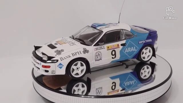 Toyota Celica ST185 skala 1:18 Herba 53 Rajd Polski 🏁🇵🇱
