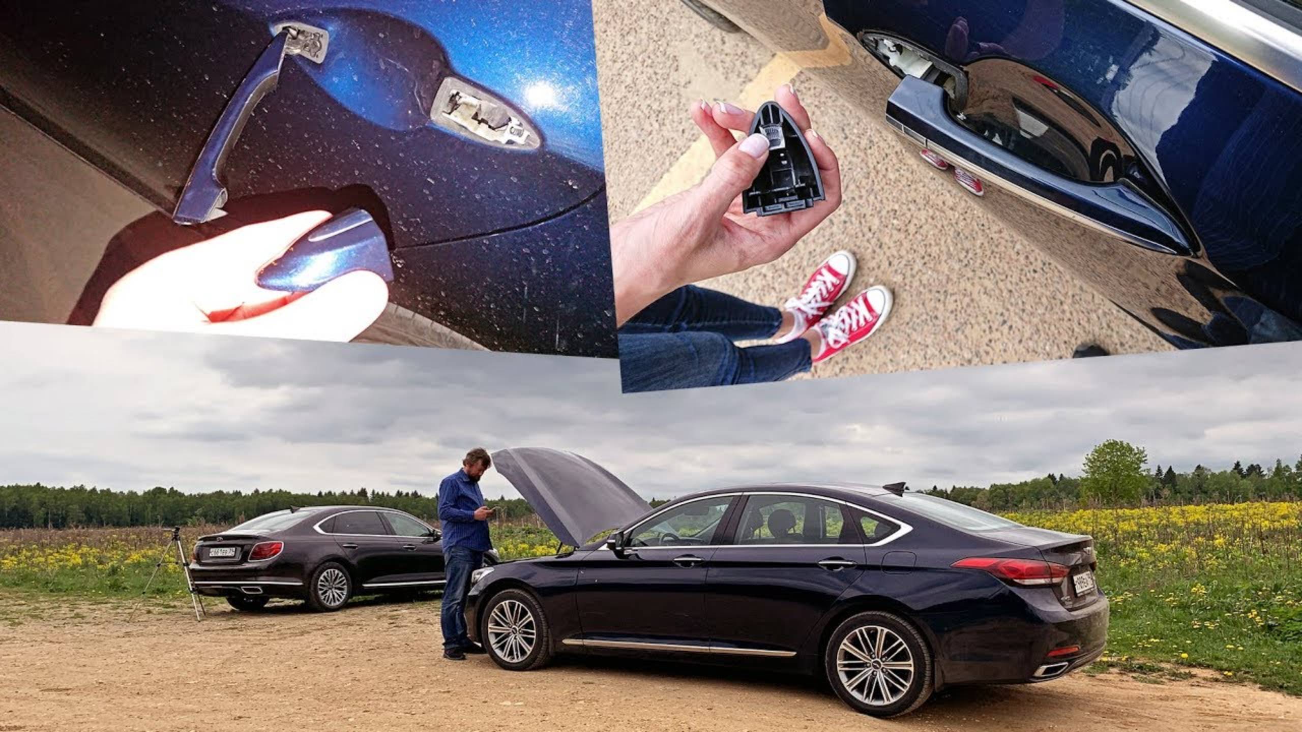 Genesis G80 2019 — за кадром с Никитой Гудковым