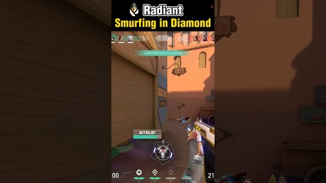 How Radiants actually play Valorant #shorts #valorant #valorantclips