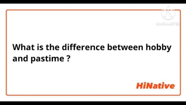 What is Pastime? How Pastime different from Hobbies?💫