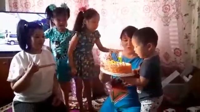 МОЯ СЕМЬЯ  АЛИХАН ИМАМ БАЛАМДЫН ТУУЛГАН КУНУ
