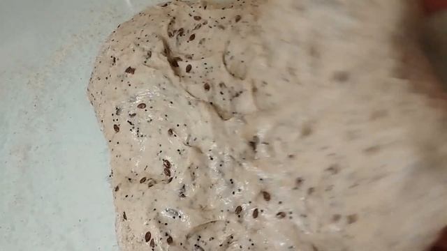Хлеб на Закваске со Льном и Маком 🌱🌿
