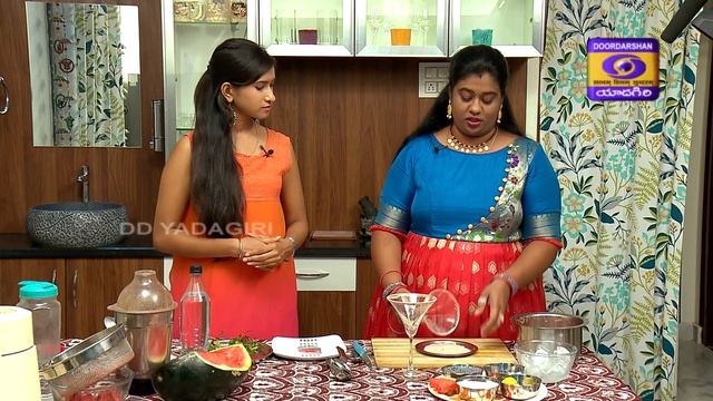 #RUCHI || WATER MELON MOJITO || COOKERY SHOW