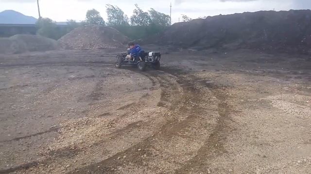 Honda GX390 GO-KART - First Test