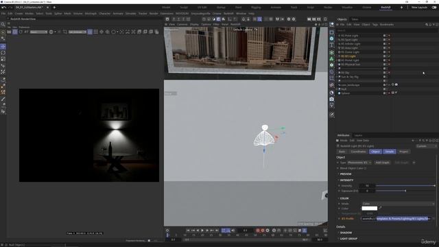 32 - Lights in Redshift