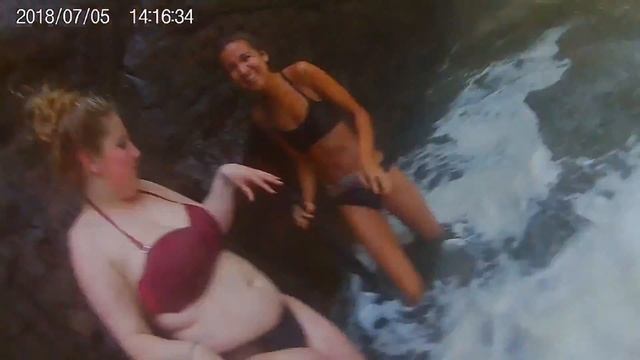 Waterfall Swimming