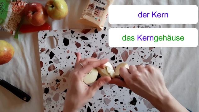 (9/10) BRATAPFEL UND VANILLEEIS | comprehensible vlog with yummy desert