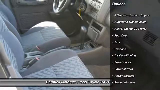 1999 Toyota RAV4 Base 5dr 2.5/4wd Base 4d Roselle Park NJ 07204
