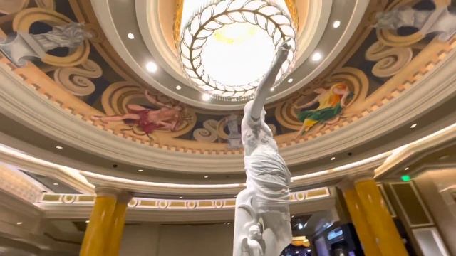 Newly Renovated Lobby at Caesar’s Palace Las Vegas