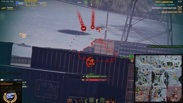 Линия фронта фарм серебра WOT World of Tanks LIVE