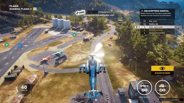 Just Cause 3 PS4 parte 35 plagia guardia plagia 2 insula fonte