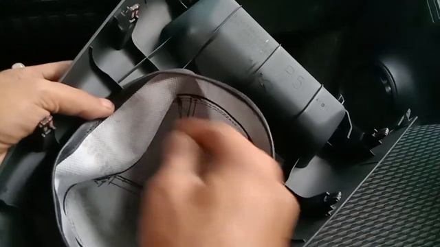 Toyota Hilux J 2018 gear shifter cover change to leather