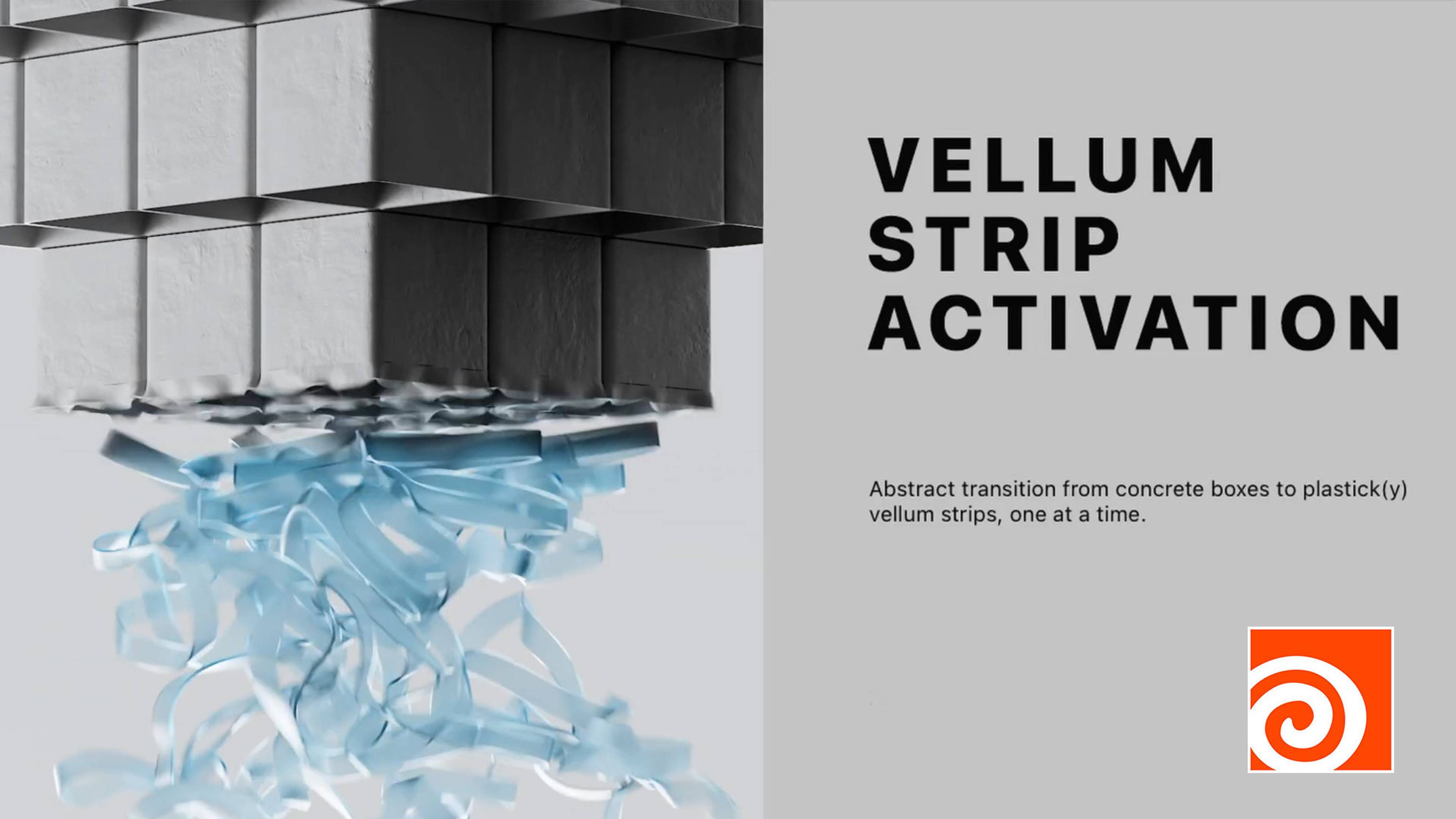 Houdini - Vellum Strip Activation