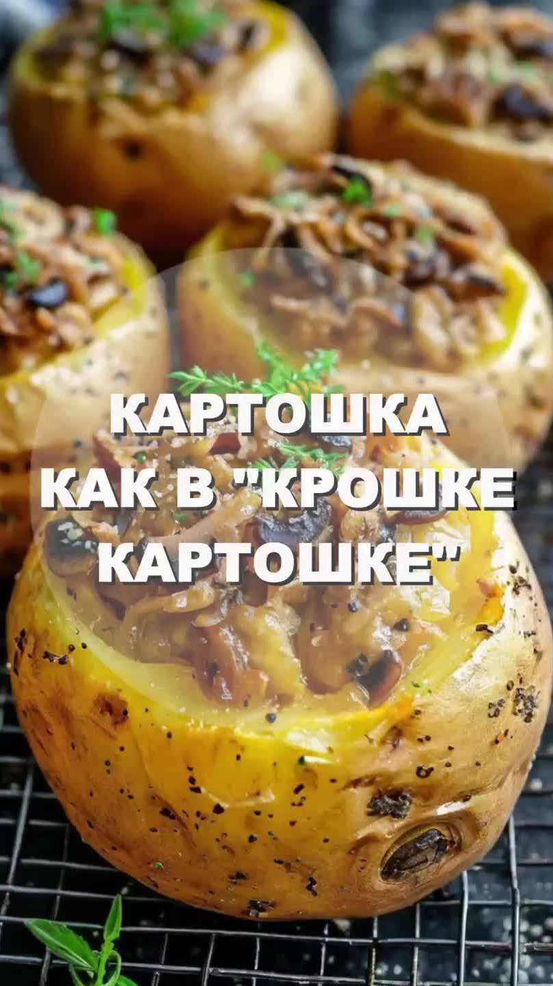 КАРТОШКА КАК В КРОШКЕ КАРТОШКЕ