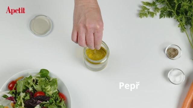 Jak na jednoduchou zálivku vinaigrette