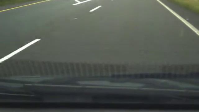 Front facing obstacle and lane detection raw video clip 16