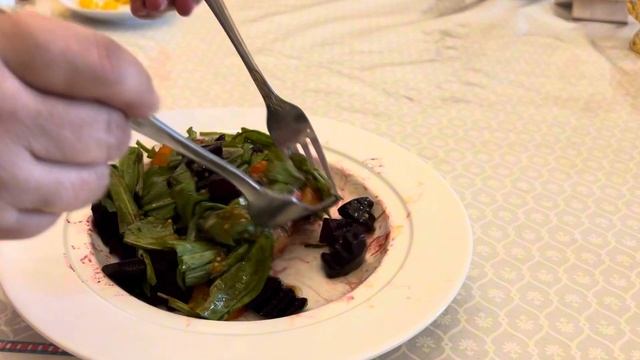 ШПИНАТ пен ҚЫЗЫЛШАДАН САЛАТ. САЛАТ из ШПИНАТА и СВЕКЛЫ.Өте әдемі,дәмі ауызыңыздан кетпейді#оңайәдіс