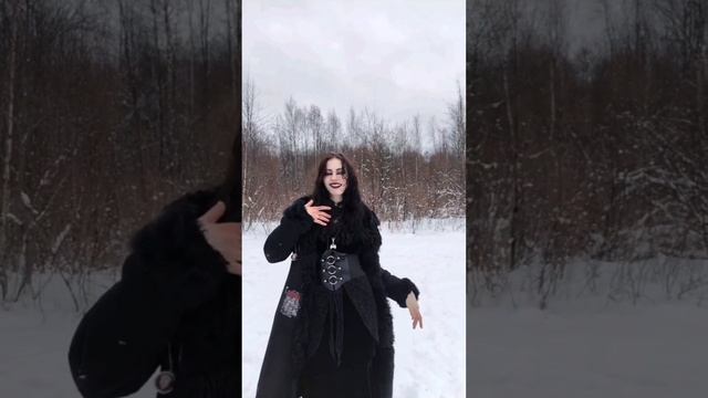 Снежный лес ❄️ / Готика и природа / Невероятные чувства 🖤