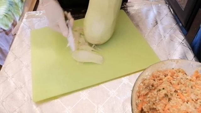 Приготовила оригинальные голубцы из кабачков. Вкуснятина👍