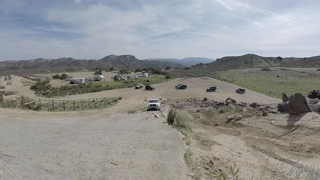 Hungry Valley 4WD Course stairsteps using Crawl Control