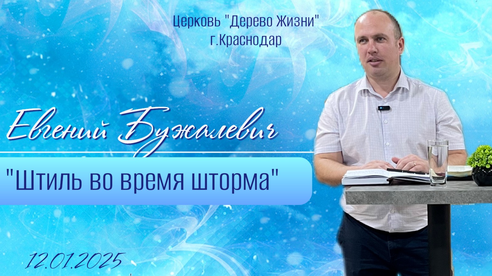 Евгений Бужалевич "Штиль во время шторма"