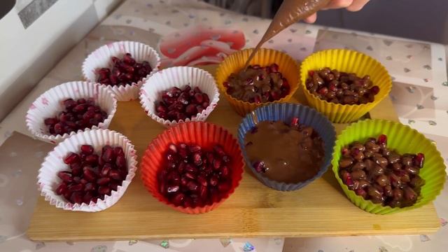 Гранат в шоколаде.Шоколадт анар.