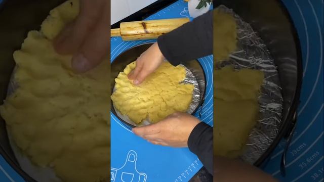 Песочный творожный пирог 🥧