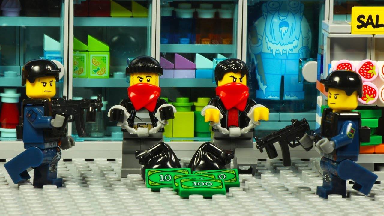 Lego City SWAT Shopping Robbery