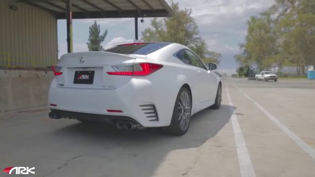 ARK GRiP Exhaust System on Lexus RC350 - Soundclip