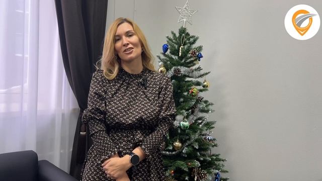 Поздравление заместителя руководителя ЦОДД РБ Елены Зинатуллиной с наступающим Новым годом