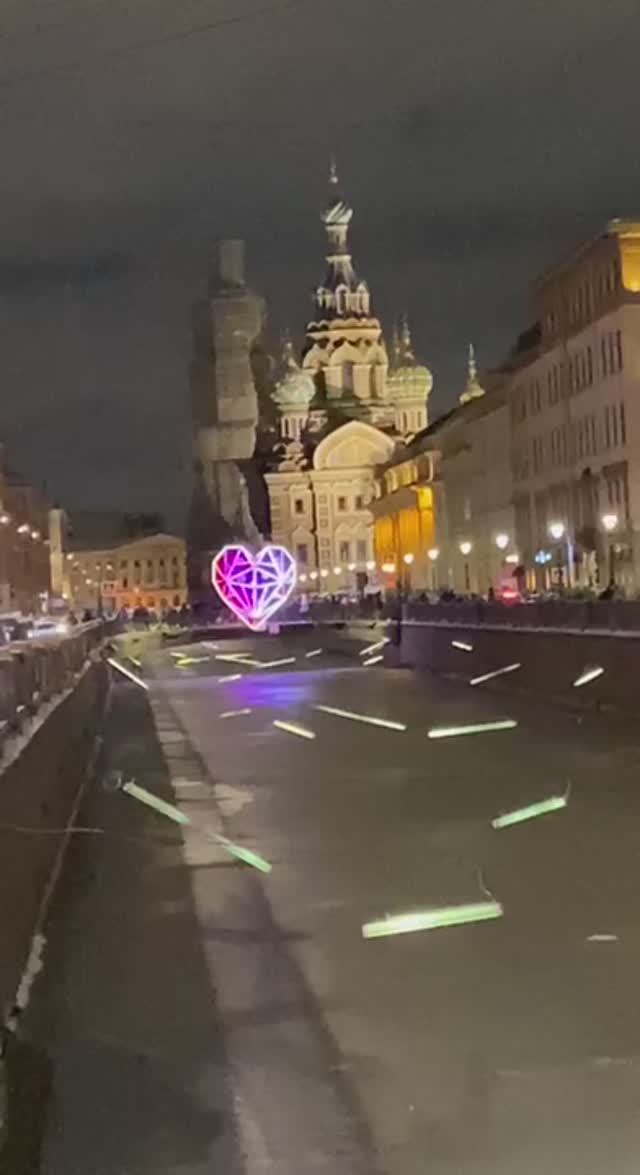 Храм Спас на крови и канал Грибоедова💥НОВОГОДНИЙ Санкт-Петербург 2025