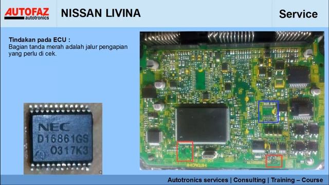 Tutorial Service ECU Nissan Grand Livina, kasus mesin pincang, coil pengapian mati