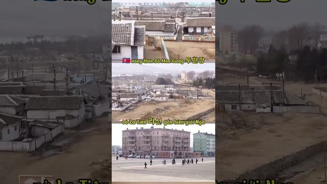 🇰🇵 Tumengang and Rason countryside near border Russia🏘️