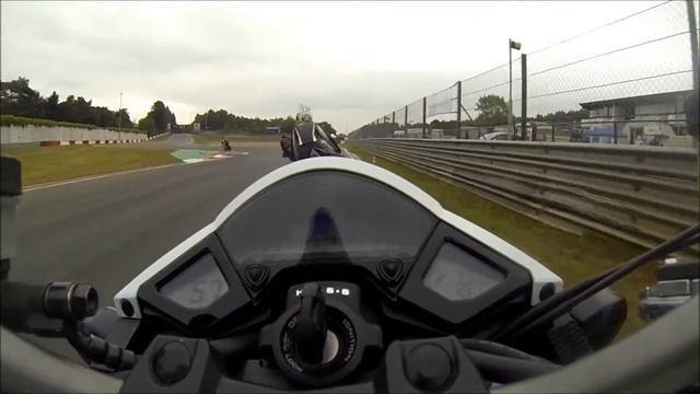 Honda CB1000R, Circuit Zolder Niveau 1+ Session 5