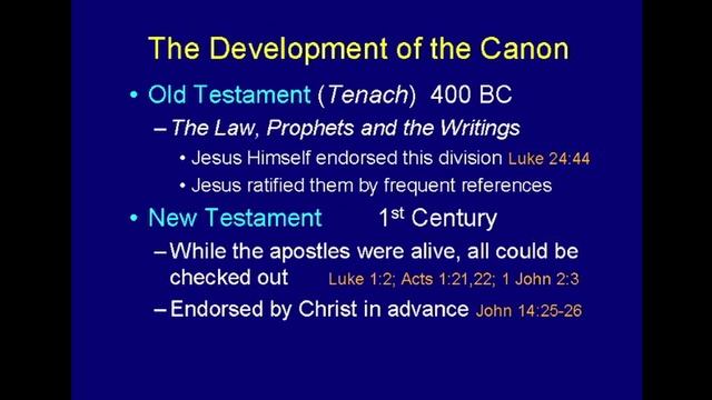 Where Did The Bible Come From? - Chuck Missler