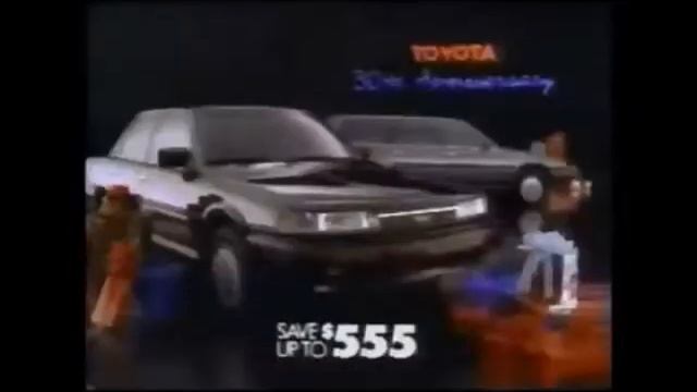 1988 Toyota Camry Commercial
